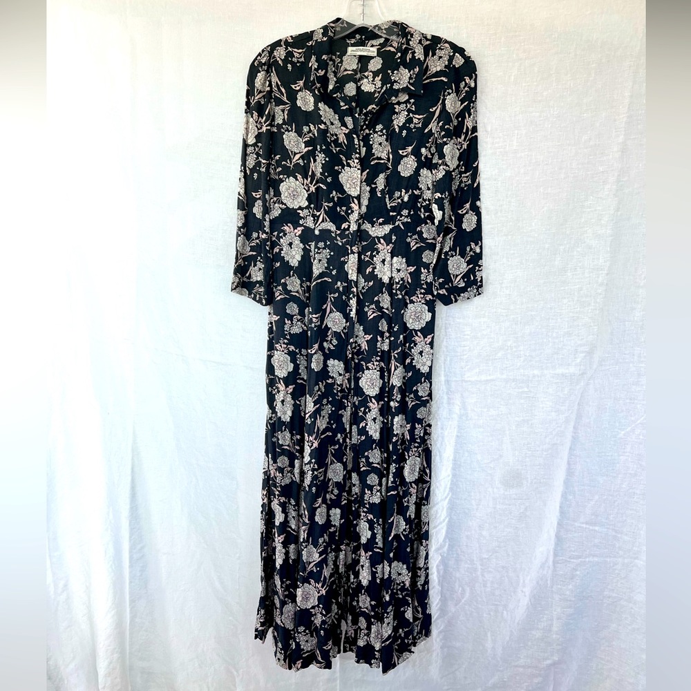 Zara Print Shirt Dress Small